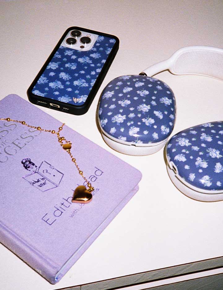 Wildflower Cases Sugar Plum Floral Airpod Max Case