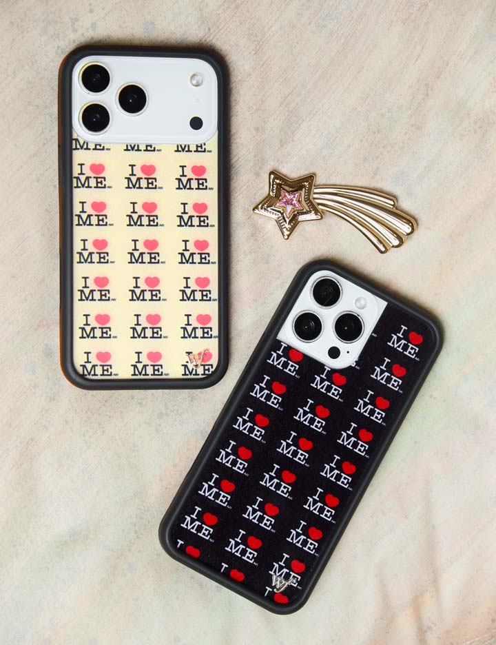 Wildflower Cases I Heart Me - Black iPhone 18 Pro Max Case