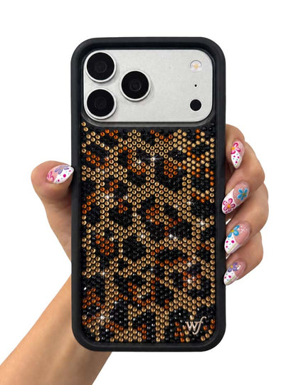 Wildflower Cases Rhinestone - Meow iPhone 18 Pro Case