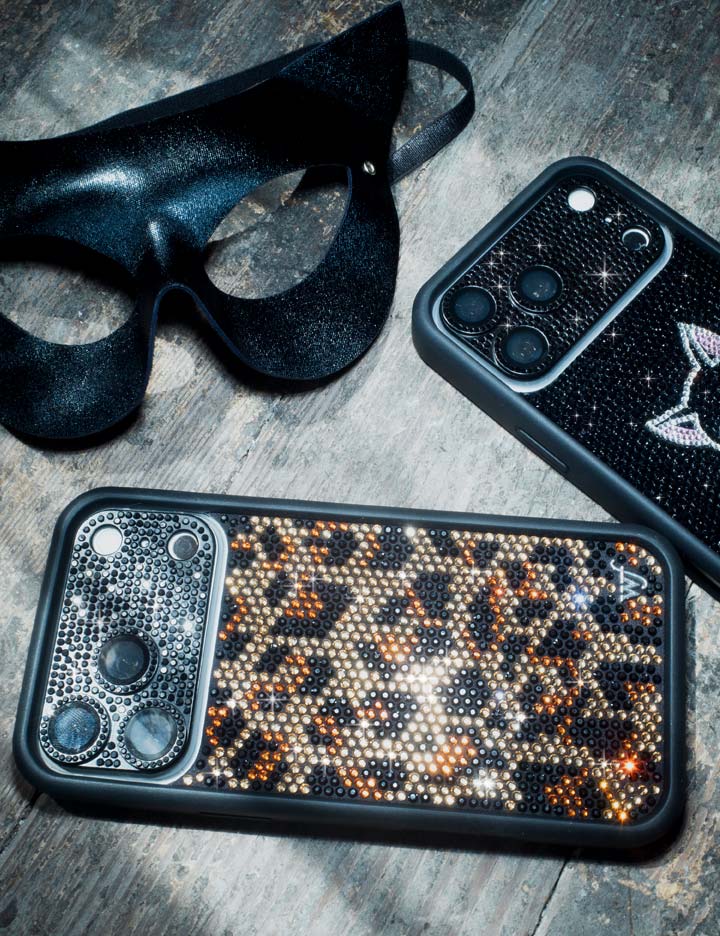 Wildflower Cases Rhinestone - Meow iPhone 18 Pro Case