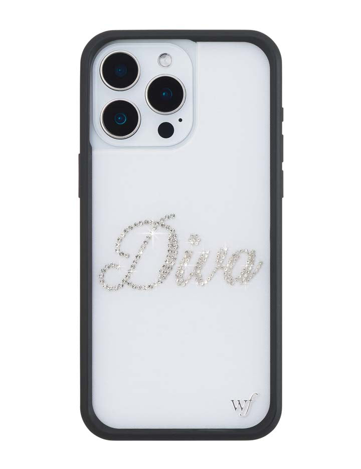 Wildflower Cases Frankies Bikinis Rhinestone Diva iPhone 15 Pro Max Case