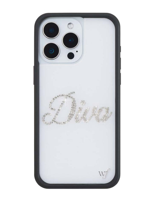 Wildflower Cases Frankies Bikinis Rhinestone Diva iPhone 15 Pro Max Case