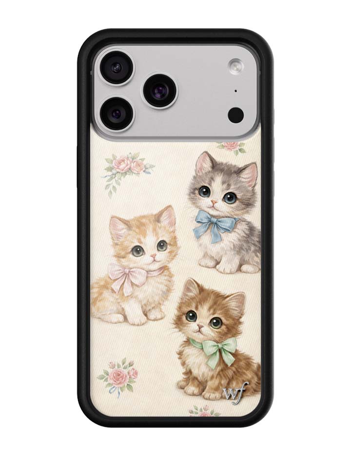 Wildflower Cases Vintage Kittens iPhone 18 Pro Max Case