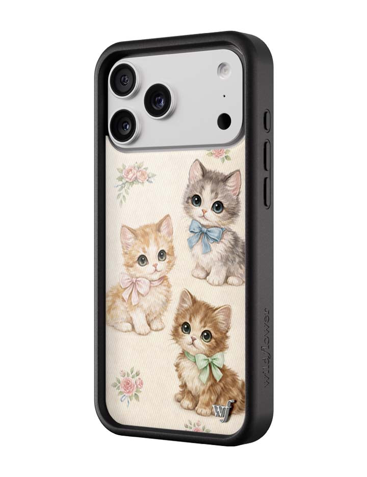 Wildflower Cases Vintage Kittens iPhone 18 Pro Max Case