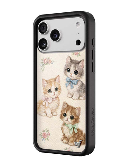 Wildflower Cases Vintage Kittens iPhone 18 Pro Max Case