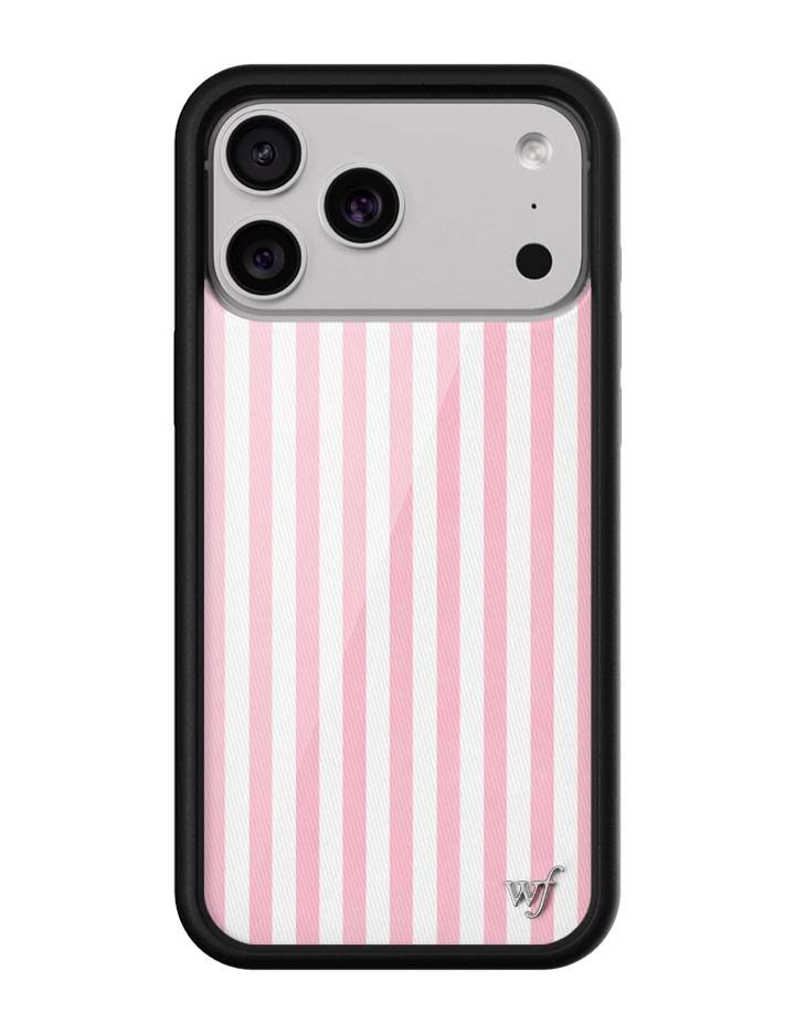 Wildflower Cases Pink Stripes iPhone 18 Pro Max Case