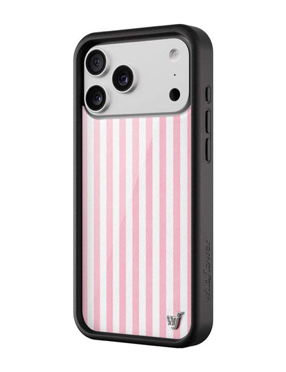 Wildflower Cases Pink Stripes iPhone 18 Pro Max Case