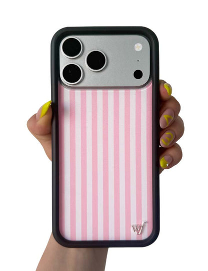 Wildflower Cases Pink Stripes iPhone 18 Pro Max Case