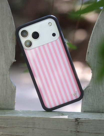 Wildflower Cases Pink Stripes iPhone 18 Pro Max Case