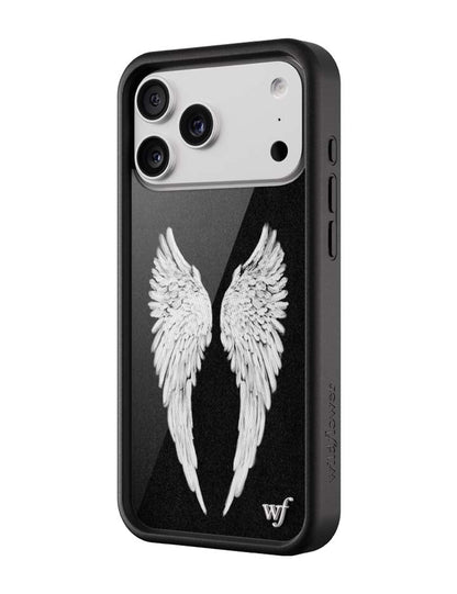 Wildflower Cases Angel Baby - Black iPhone 18 Pro Max / Standard Case