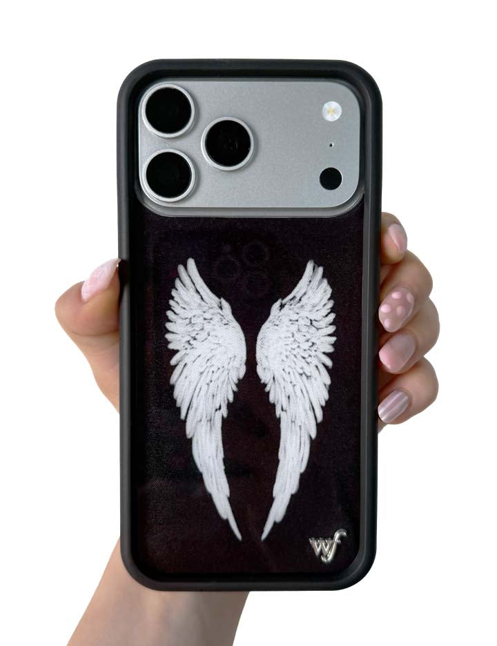 Wildflower Cases Angel Baby - Black iPhone 18 Pro Max / Standard Case