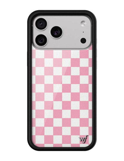 Wildflower Cases Checkers - Pink iPhone 18 Pro Max Case