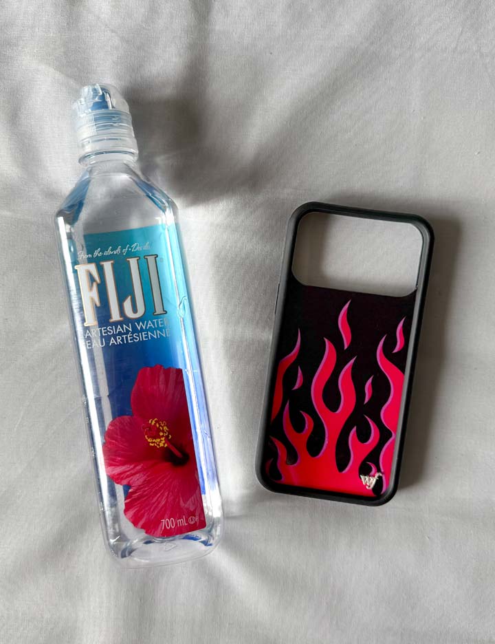 Wildflower Cases Flames - Black & Red iPhone 18 Pro Max Case
