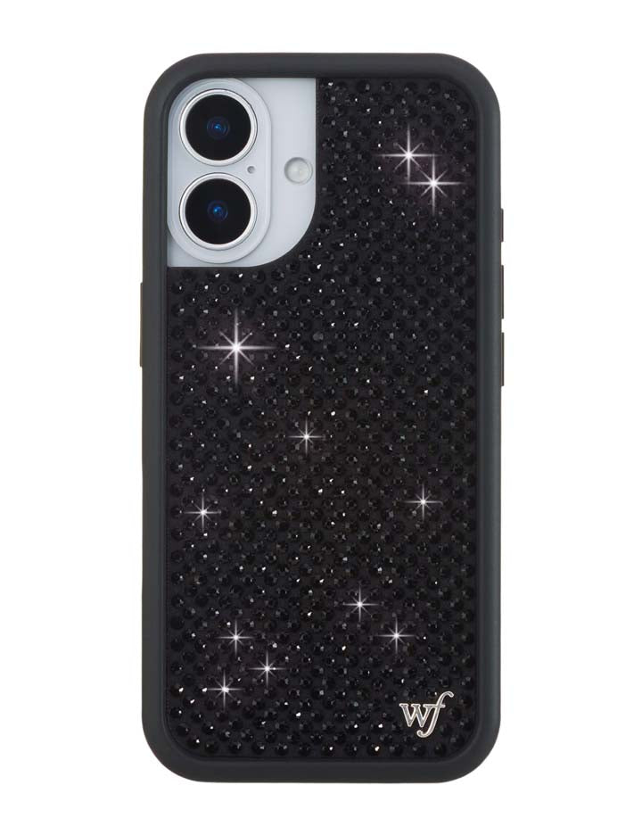 Wildflower Cases Rhinestone  - BlackiPhone 17 Case