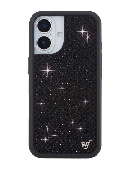 Wildflower Cases Rhinestone  - BlackiPhone 17 Case