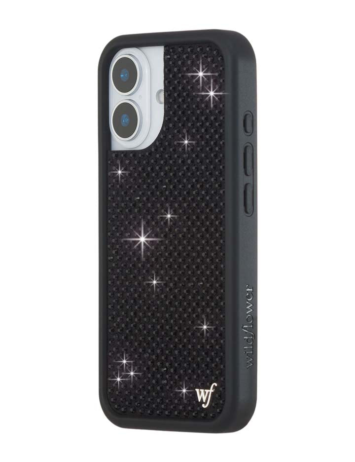 Wildflower Cases Rhinestone  - BlackiPhone 17 Case