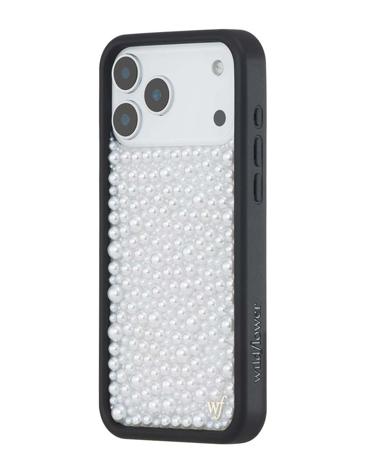 Wildflower Cases Pearl - White iPhone 18 Pro Max Case