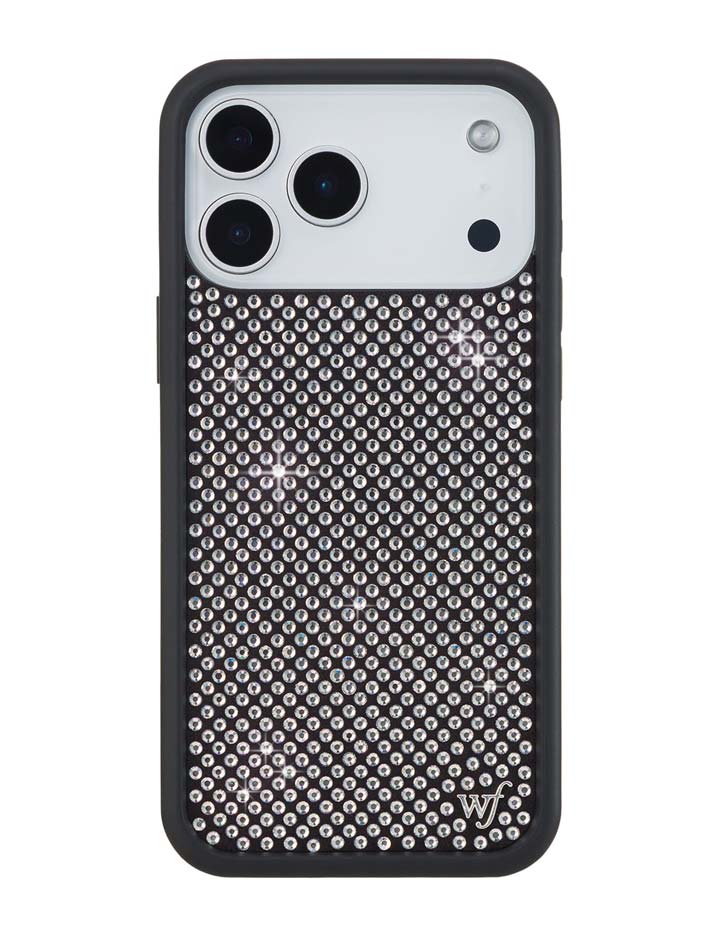 Wildflower Cases Rhinestone  - WhiteiPhone 18 Pro Max Case