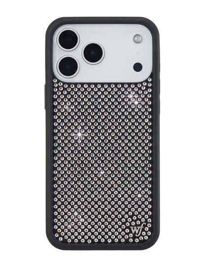 Wildflower Cases Rhinestone  - WhiteiPhone 18 Pro Max Case
