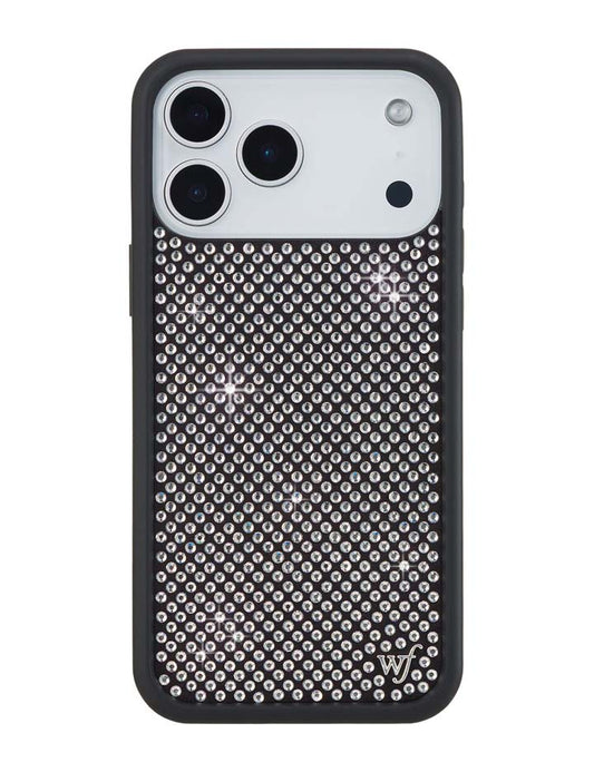 Wildflower Cases Rhinestone  - WhiteiPhone 18 Pro Max Case