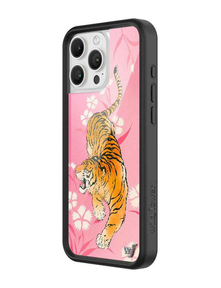 Wildflower Cases Tiger Blossom iPhone 16 Pro Max Case