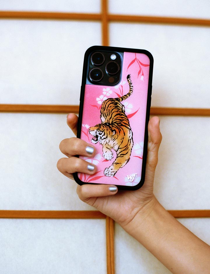 Wildflower Cases Tiger Blossom iPhone 16 Pro Max Case