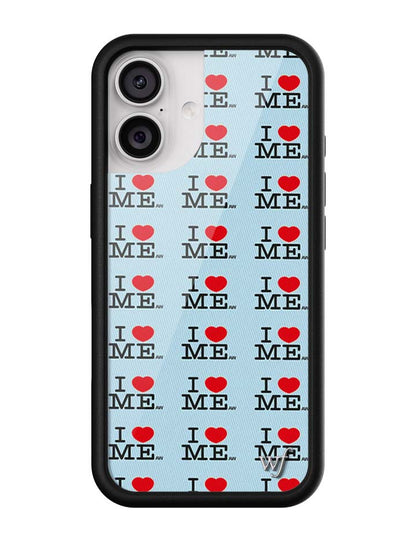 Wildflower Cases I Heart Me - Blue iPhone 17 Case