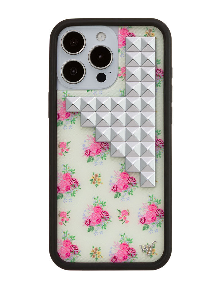 Wildflower Cases Vintage Floral Stud iPhone 16 Pro Max Case