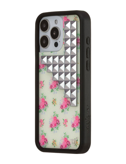 Wildflower Cases Vintage Floral Stud iPhone 16 Pro Max Case