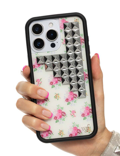 Wildflower Cases Vintage Floral Stud iPhone 16 Pro Max Case