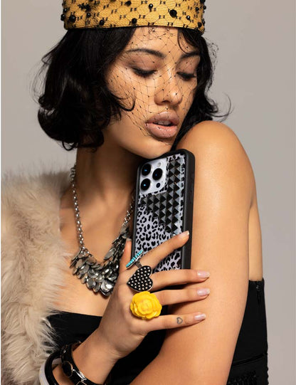 Wildflower Cases Snow Meow Stud iPhone 17 Case