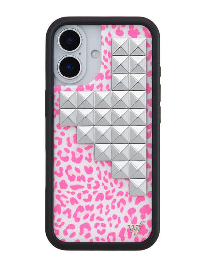 Wildflower Cases Pink Meow Stud iPhone 17 Case