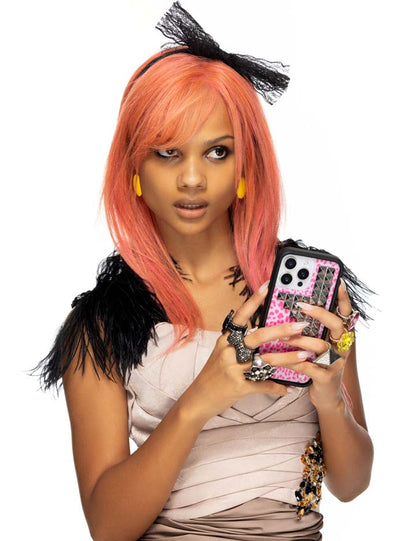 Wildflower Cases Pink Meow Stud iPhone 17 Case