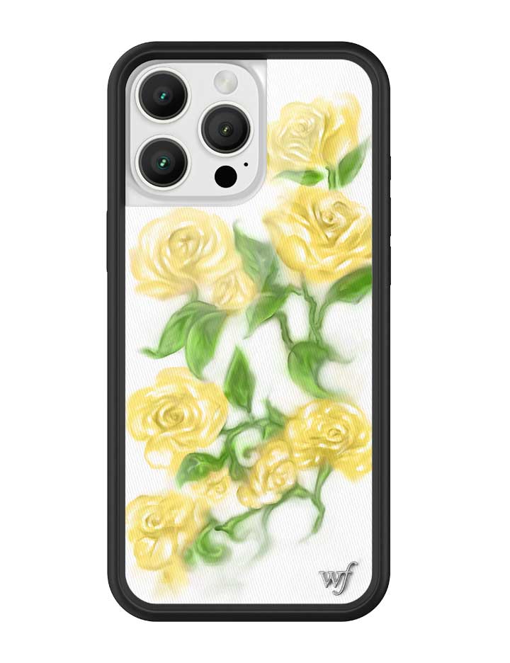 Wildflower Cases Yellow Roses iPhone 16 Pro Max Case
