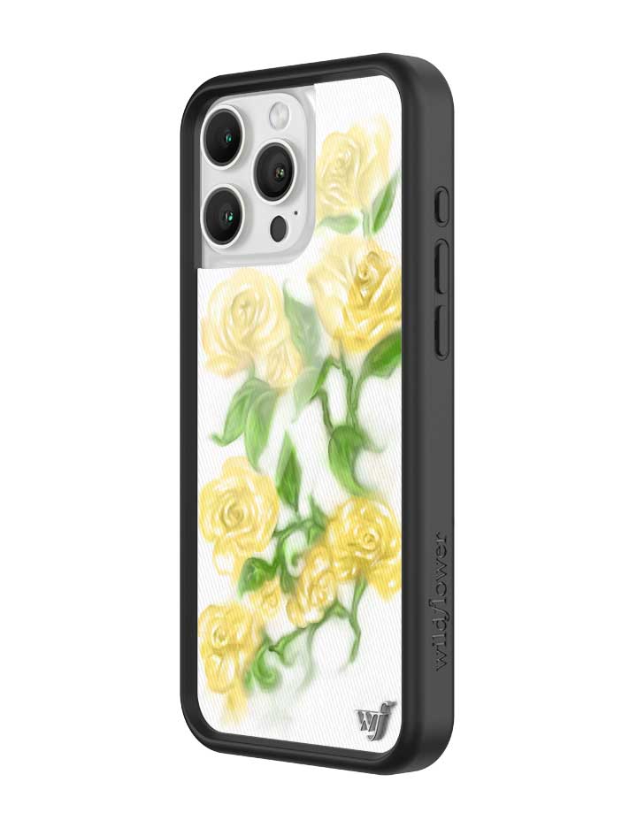 Wildflower Cases Yellow Roses iPhone 16 Pro Max Case