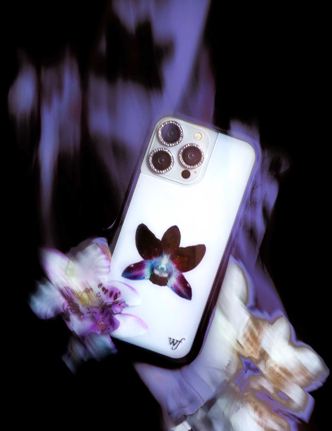 Wildflower Cases Orchid - White iPhone 17e Case
