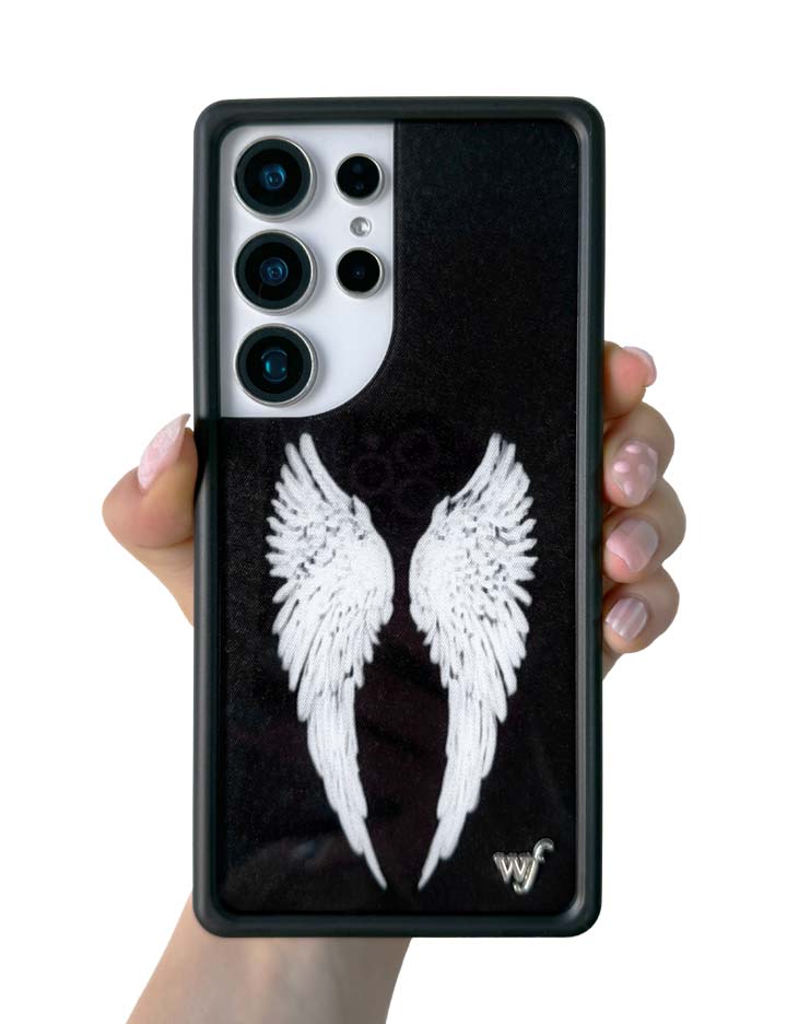 Wildflower Cases Angel Baby - Black Samsung Galaxy CaseGalaxy S26 Ultra Case