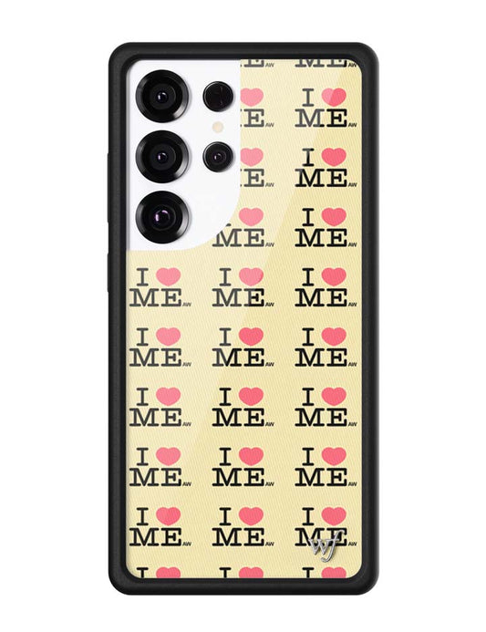 Wildflower Cases I Heart Me - Yellow Samsung Galaxy CaseGalaxy S25 Ultra Case