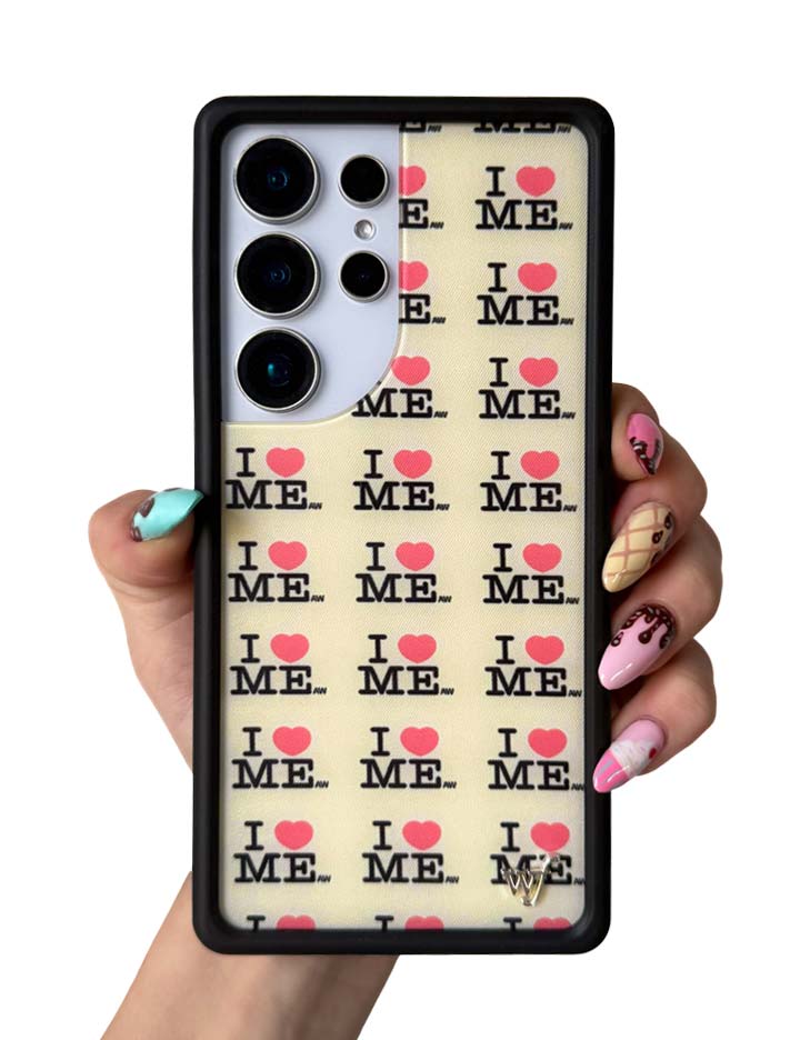 Wildflower Cases I Heart Me - Yellow Samsung Galaxy CaseGalaxy S25 Ultra Case