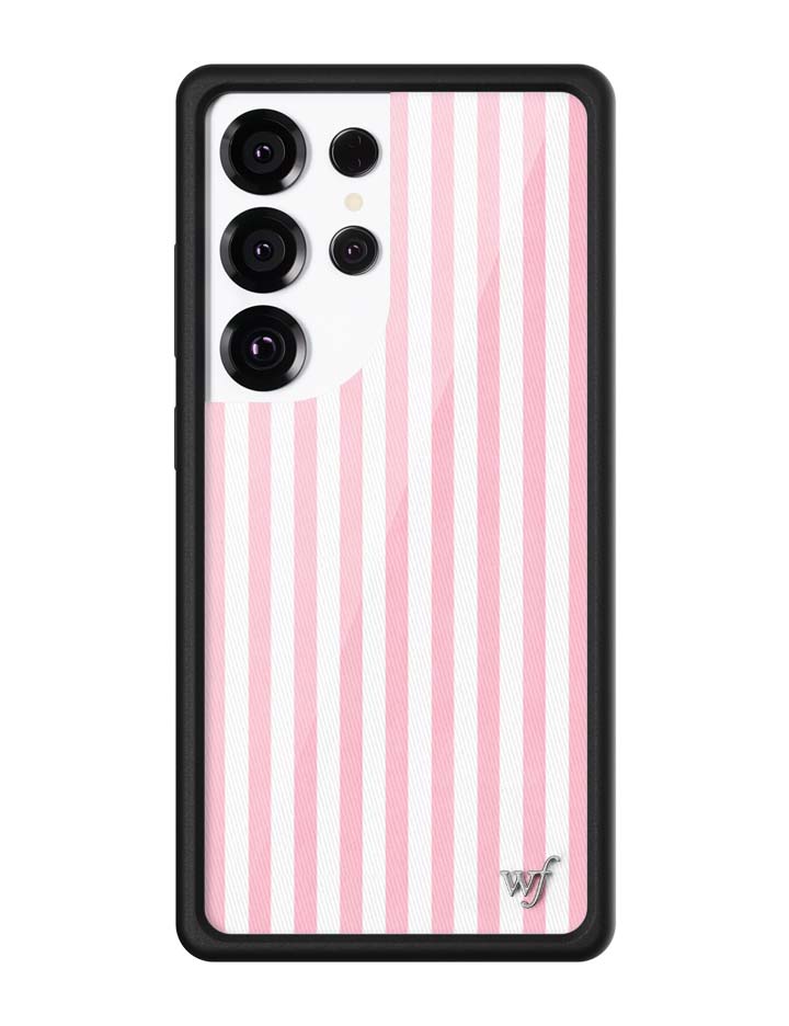 Wildflower Cases Pink Stripes Samsung Galaxy CaseGalaxy S25 Ultra Case