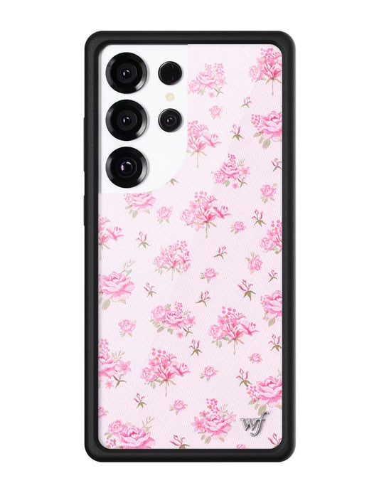 Wildflower Cases Forget Me Not Floral - Pink Samsung Galaxy CaseGalaxy S25 Ultra Case