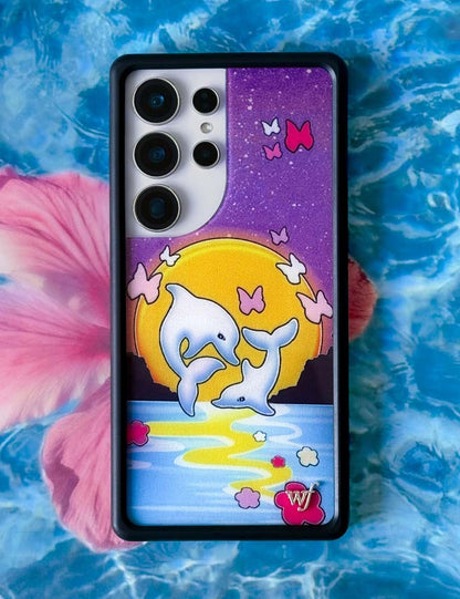 Wildflower Cases Dolphin Sunset Samsung Galaxy CaseGalaxy S25 Ultra Case