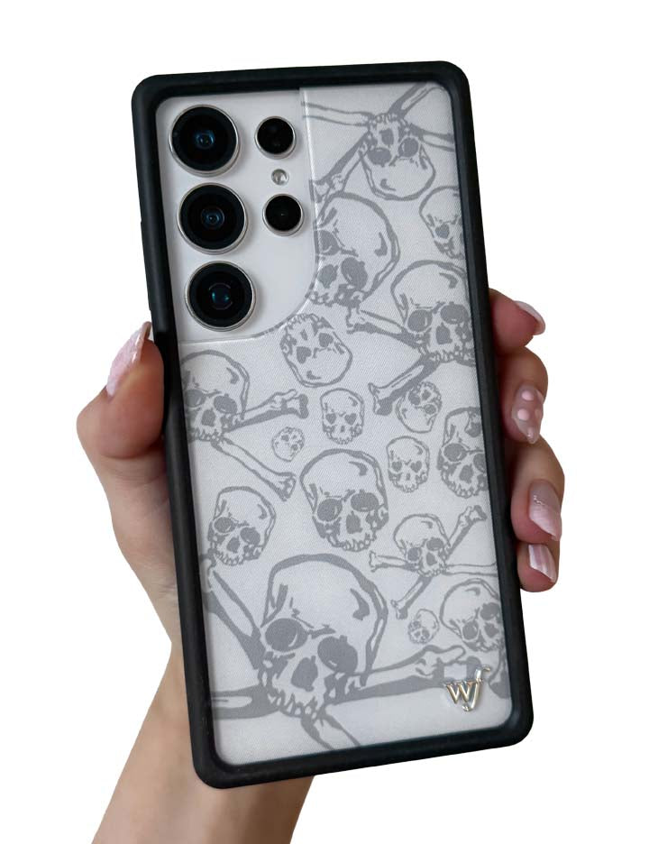 Wildflower Cases Skull Girl Samsung Galaxy CaseGalaxy S25 Ultra Case