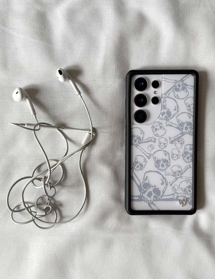 Wildflower Cases Skull Girl Samsung Galaxy CaseGalaxy S25 Ultra Case
