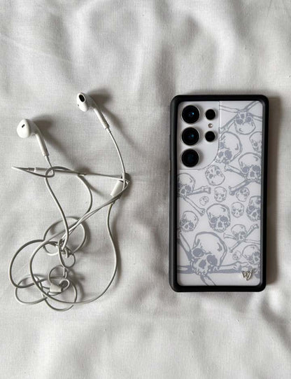 Wildflower Cases Skull Girl Samsung Galaxy CaseGalaxy S25 Ultra Case