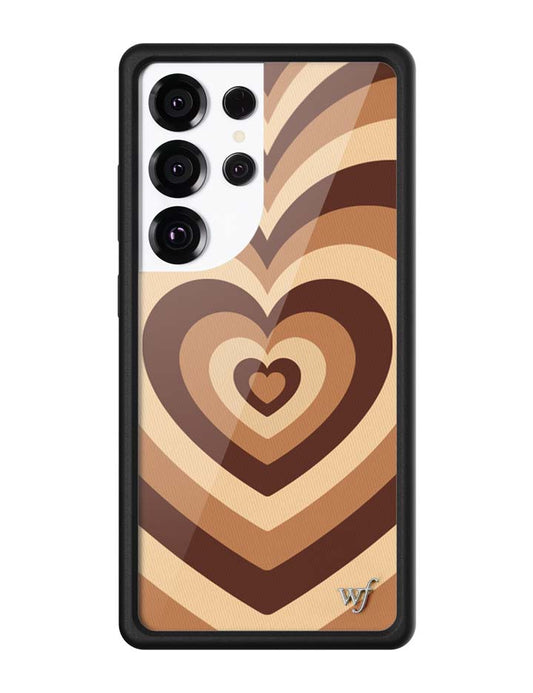 Wildflower Cases Latte Love - Mocha Samsung Galaxy CaseGalaxy S25 Ultra Case