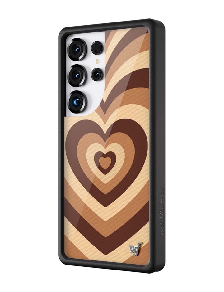 Wildflower Cases Latte Love - Mocha Samsung Galaxy CaseGalaxy S25 Ultra Case