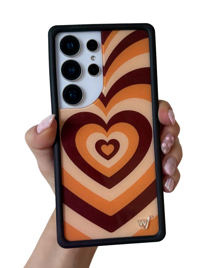 Wildflower Cases Latte Love - Mocha Samsung Galaxy CaseGalaxy S25 Ultra Case