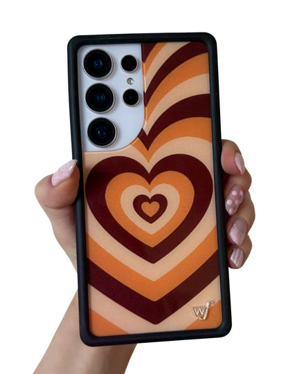 Wildflower Cases Latte Love - Mocha Samsung Galaxy CaseGalaxy S25 Ultra Case
