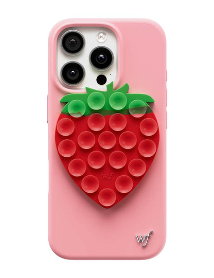 Wildflower Cases Magsafe Strawberry Selfie Stickeez